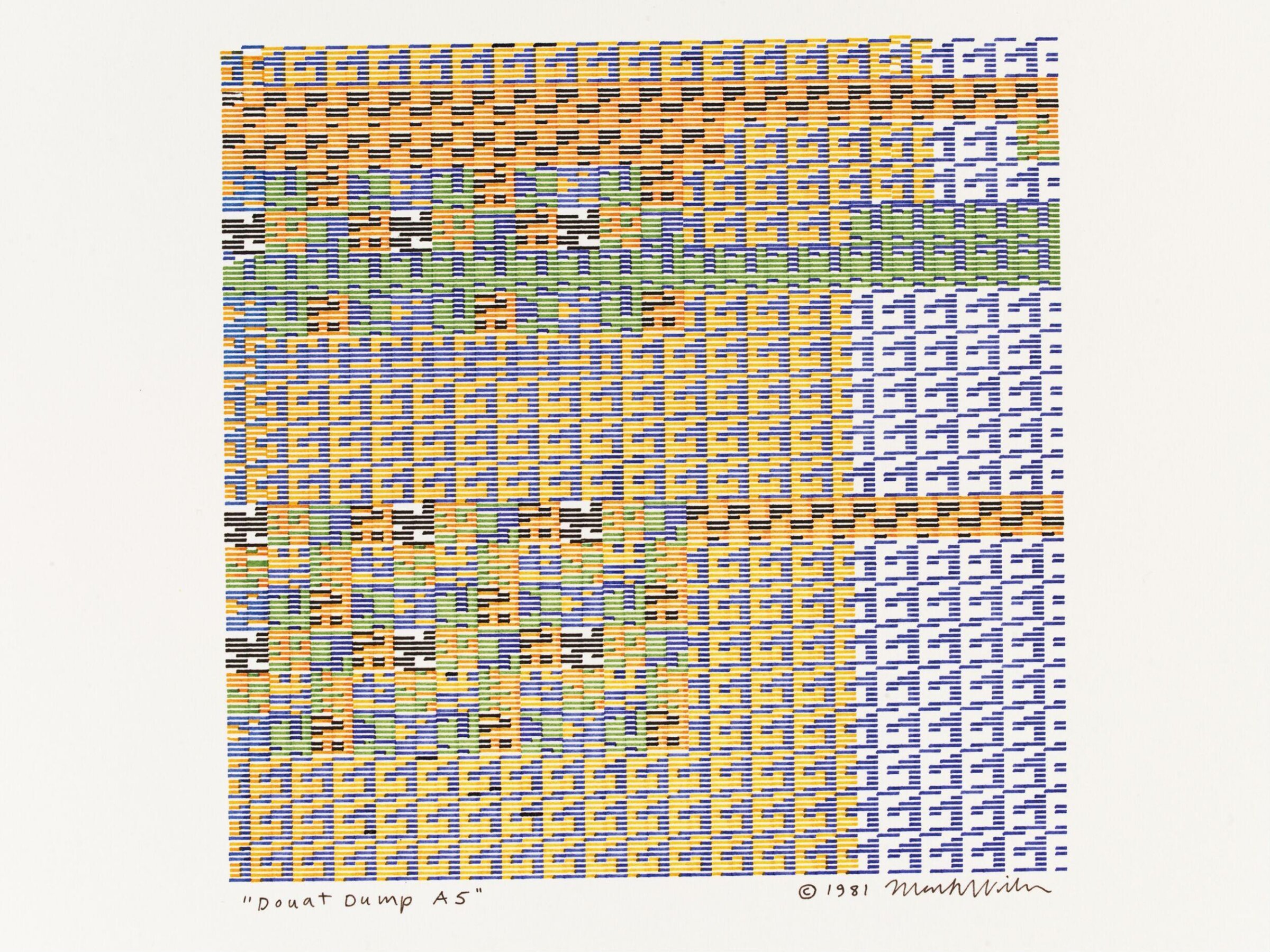 Douat Dump A5, Mark Wilson, 1981