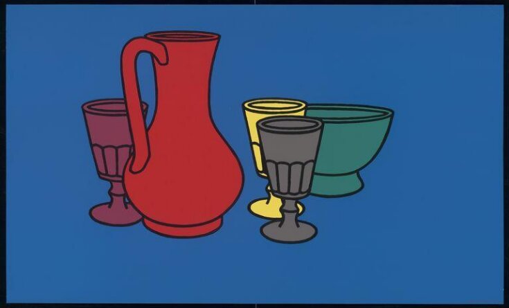 Coloured still life top image