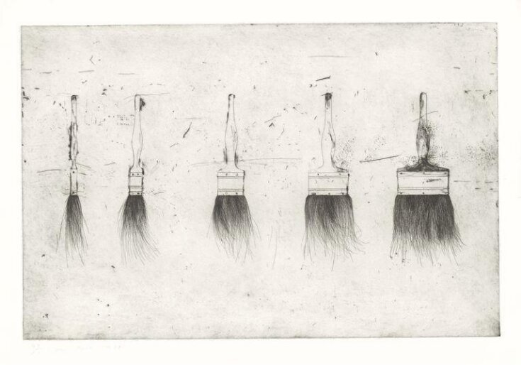 Five Paintbrushes image
