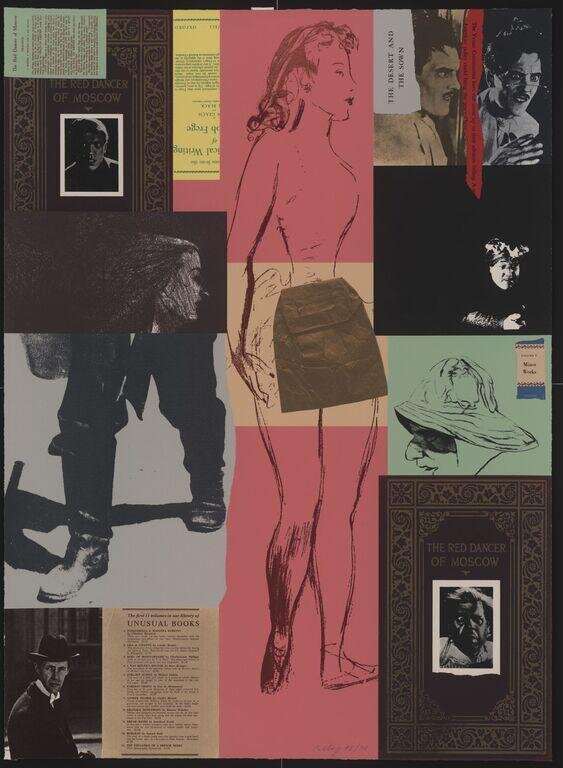 The Red Dancer of Moscow by Kitaj, R.B.