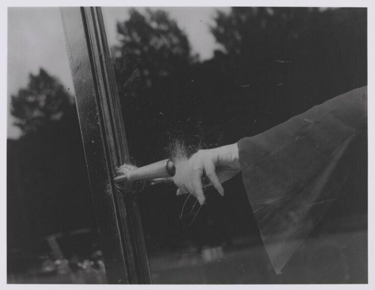 'Exploding Hand', from the portfolio 'Quintessential Lee Miller: Six photographs by Lee Miller'  top image