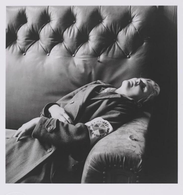 Photograph by Lee Miller, 'Bürgermeister of Leipzig's daughter after suicide, Germany', from the portfolio 'Quintessential Lee Miller'. top image