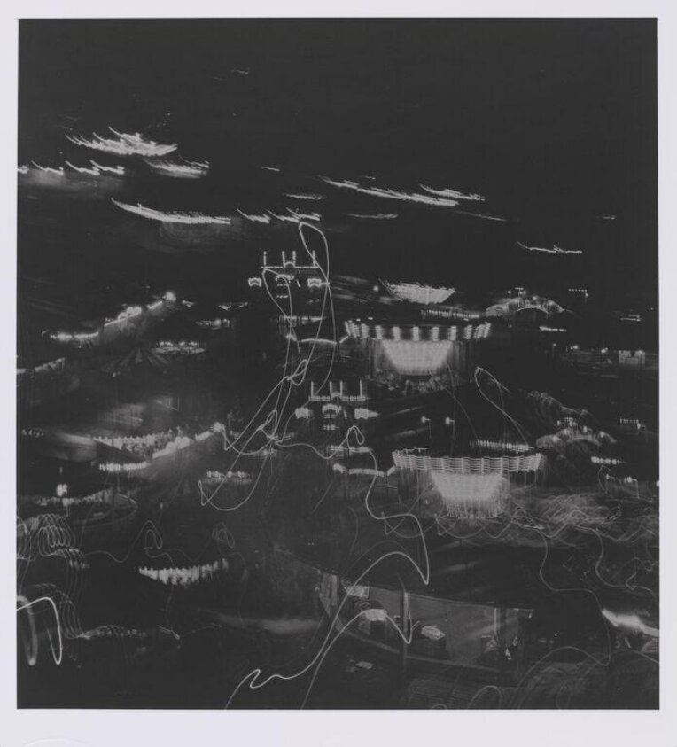 Photograph by Lee Miller, 'Hampstead Fair, London, England', from the portfolio 'Quintessential Lee Miller'. (1949) by Kenneth Hayes Miller