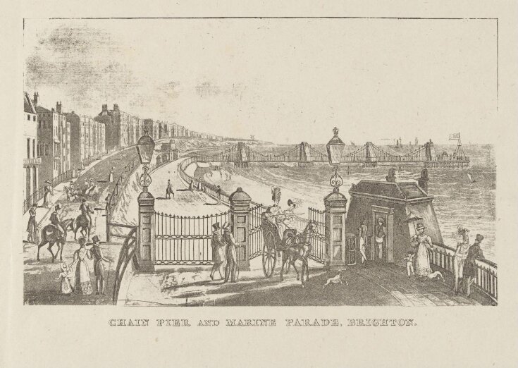 Chain Pier and Marine Parade, Brighton Unknown V&A Explore The