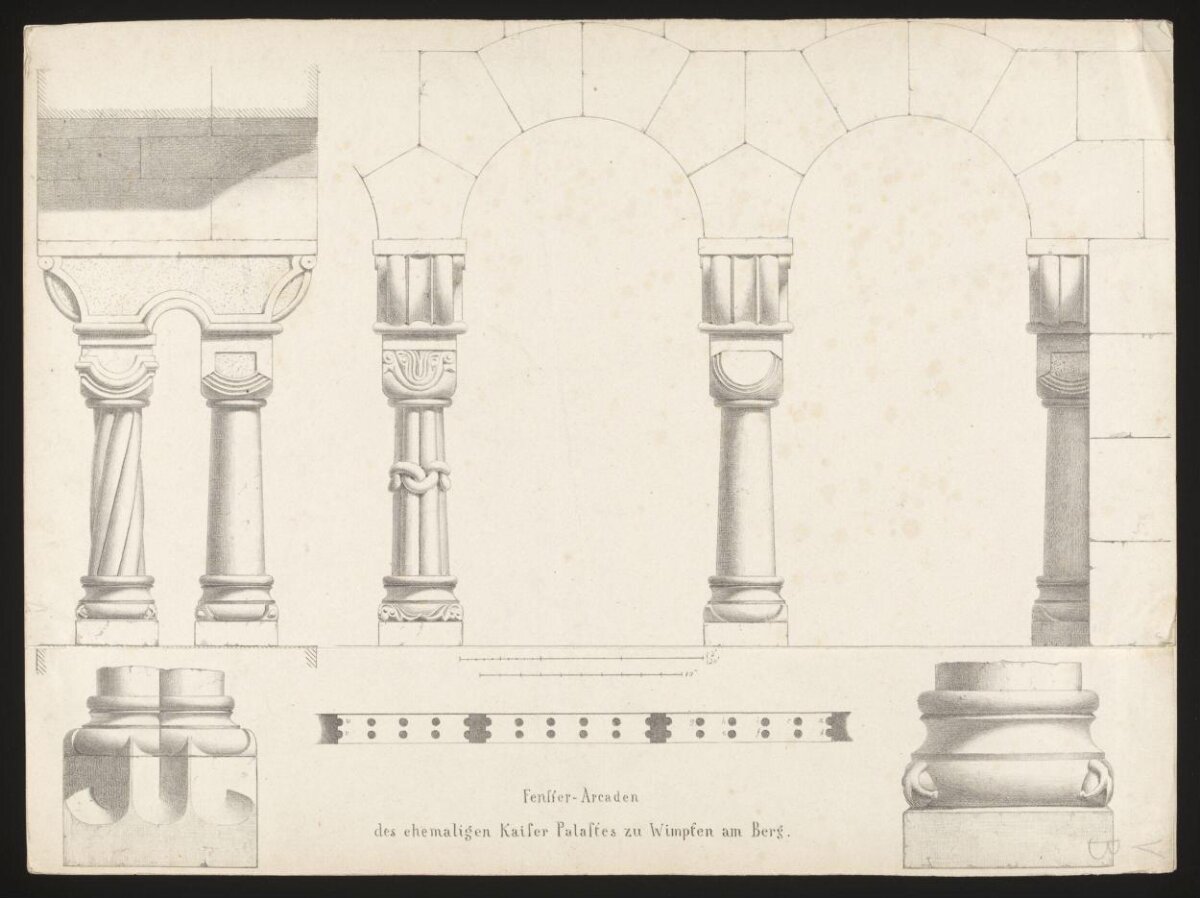 Lithograph, Spiers, Richard Phené · 19th century
