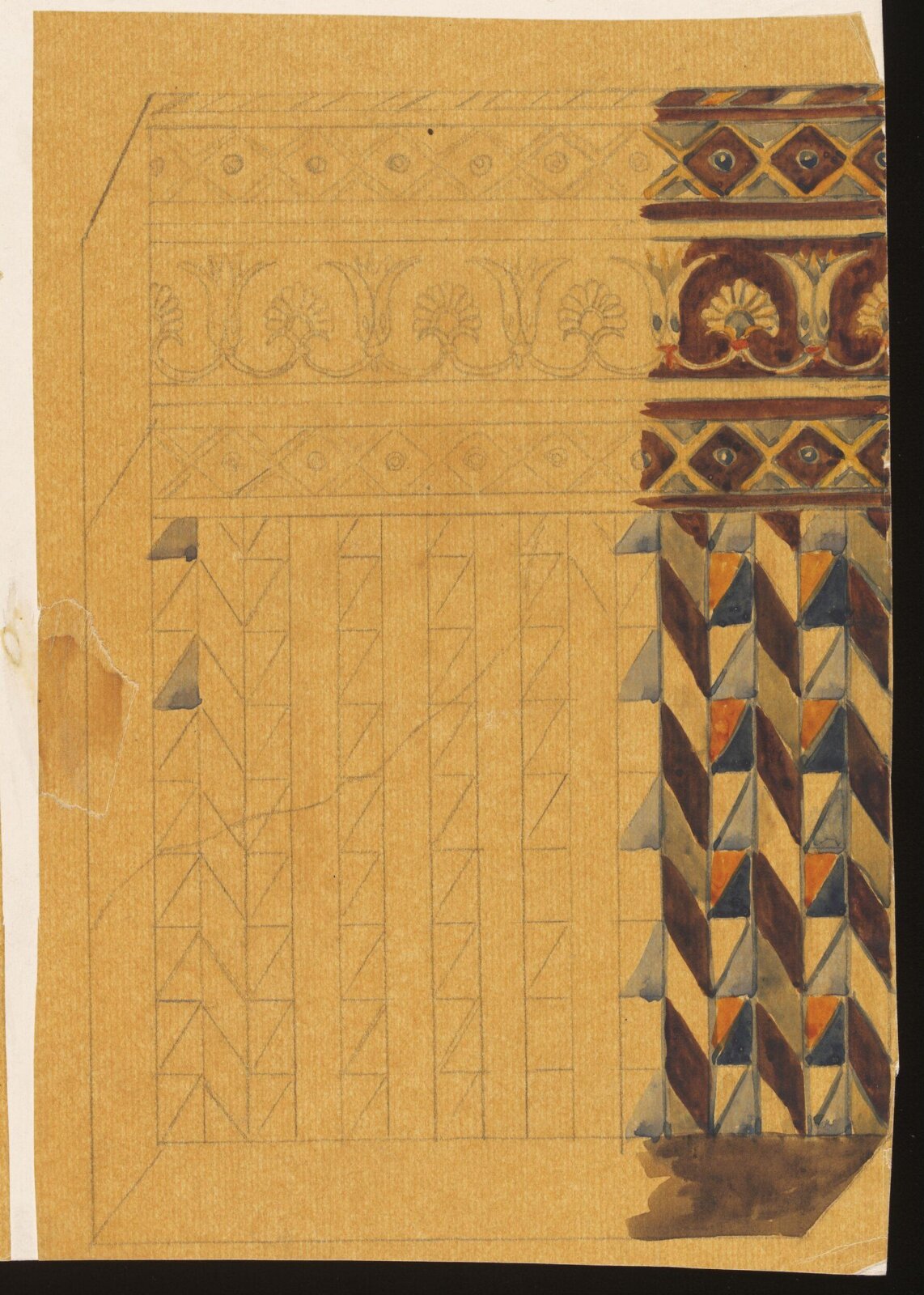 Drawing, Richard Phené Spiers, 19th century