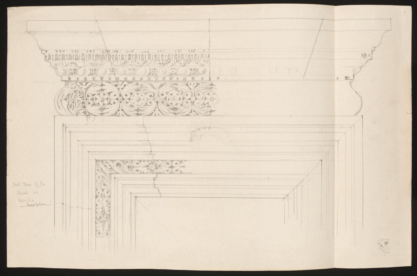 Drawing, Richard Phené Spiers, 19th century