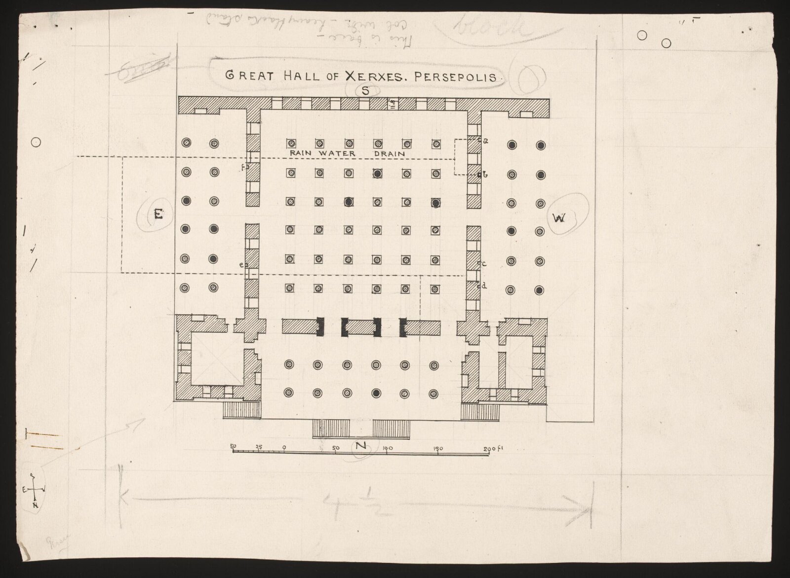 Drawing, Richard Phené Spiers, 19th century