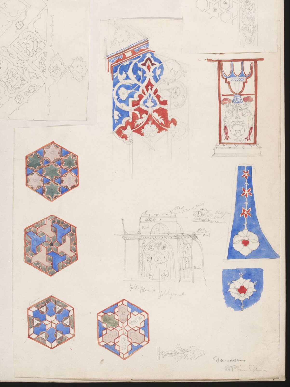Drawing, Richard Phené Spiers, 19th century