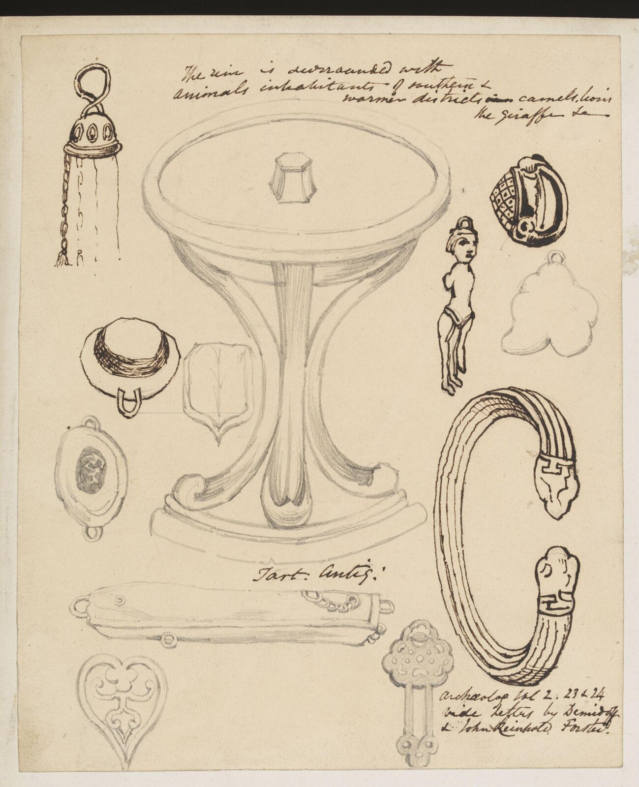 Drawing, Richard Phené Spiers, 19th century