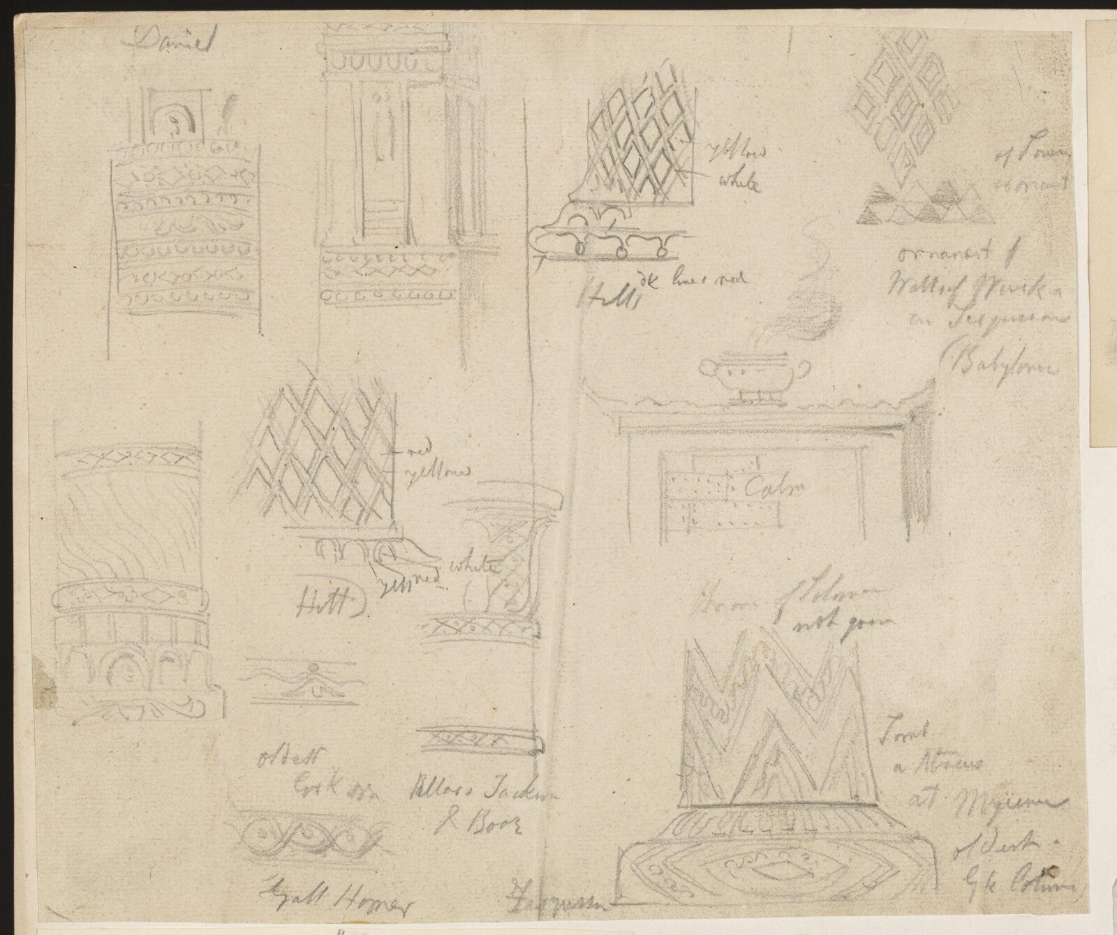 Drawing, Richard Phené Spiers, 19th century