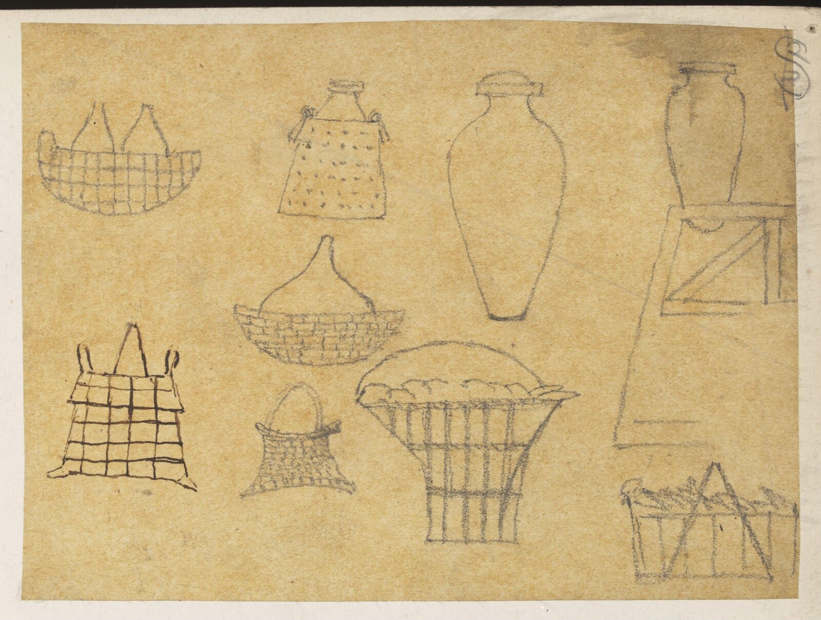 Drawing, Richard Phené Spiers, 19th century
