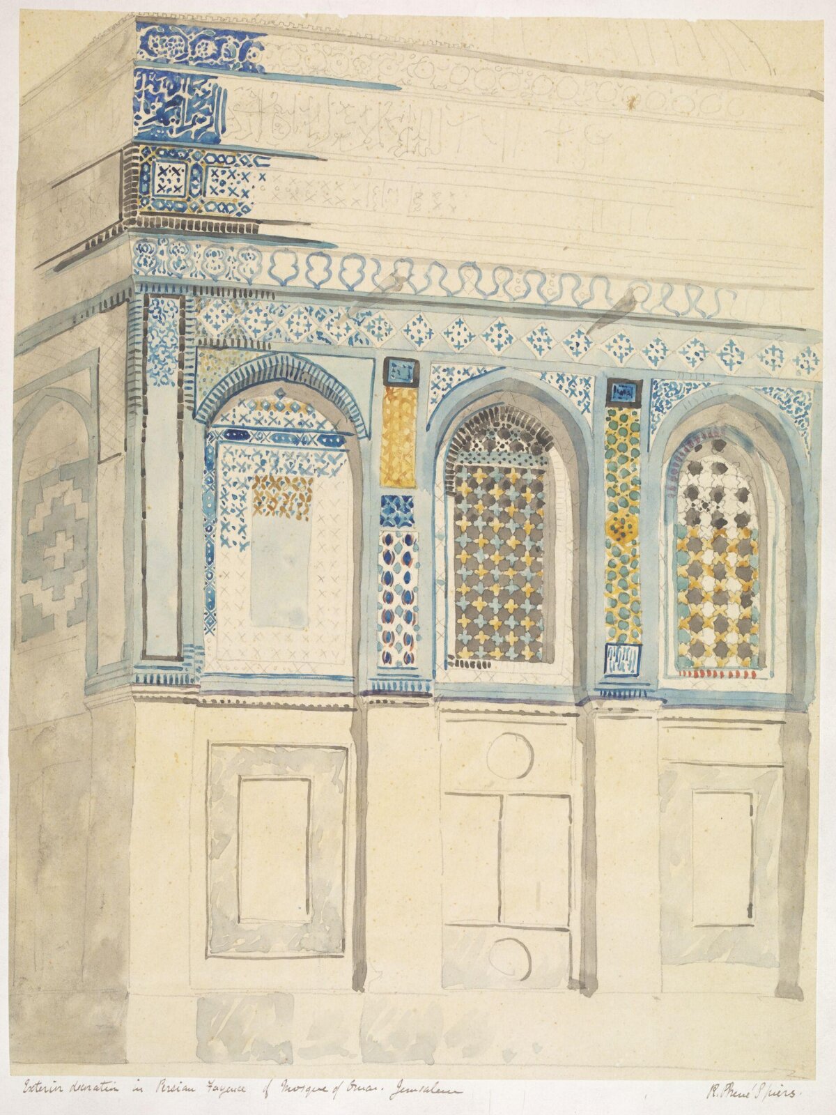 Drawing, Richard Phené Spiers, 19th century