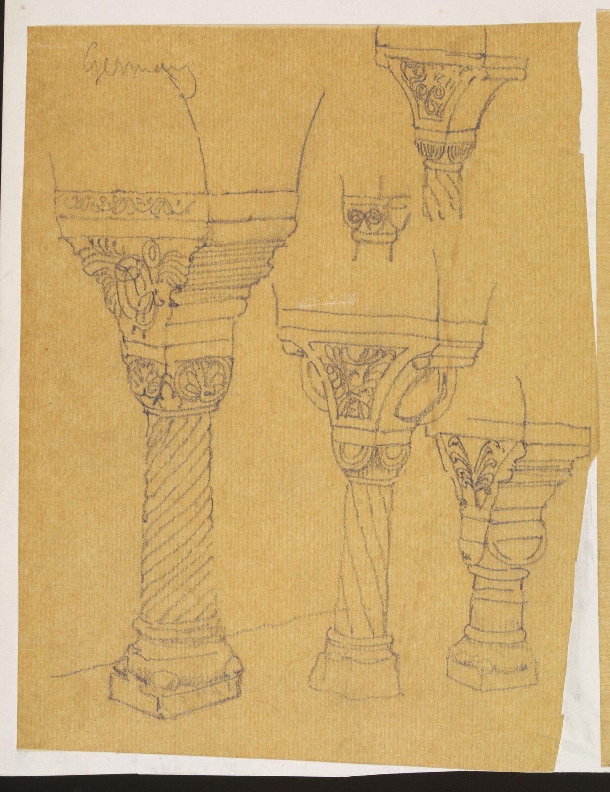 Drawing, Richard Phené Spiers, 19th century