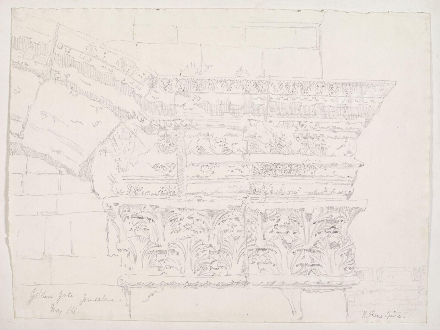 Spiers, Richard Phené, Drawing