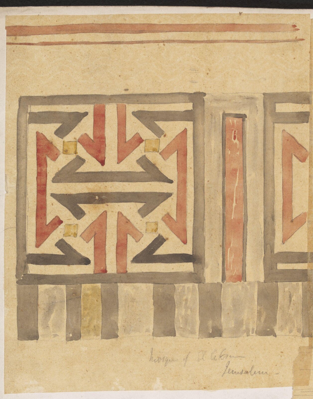 Drawing, Richard Phené Spiers, 19th century