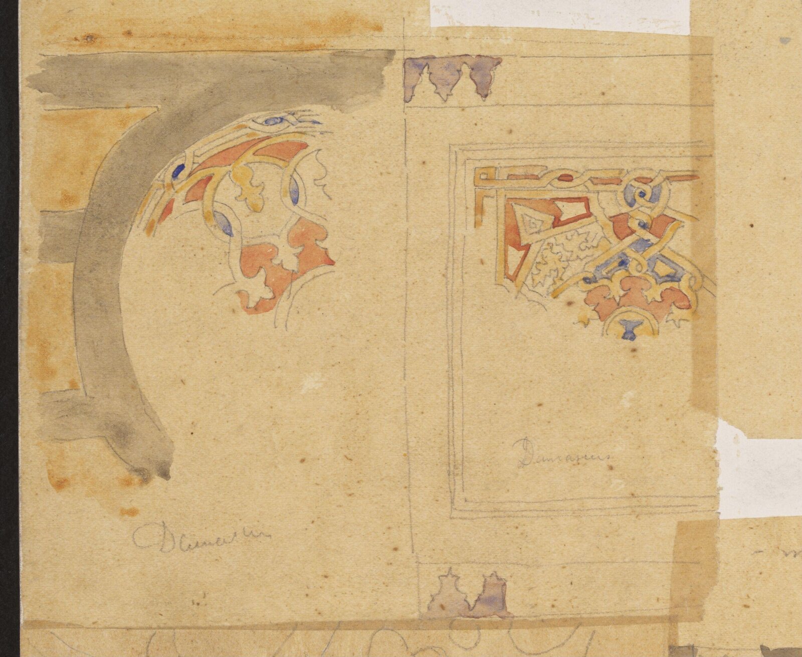 Drawing, Richard Phené Spiers, 19th century