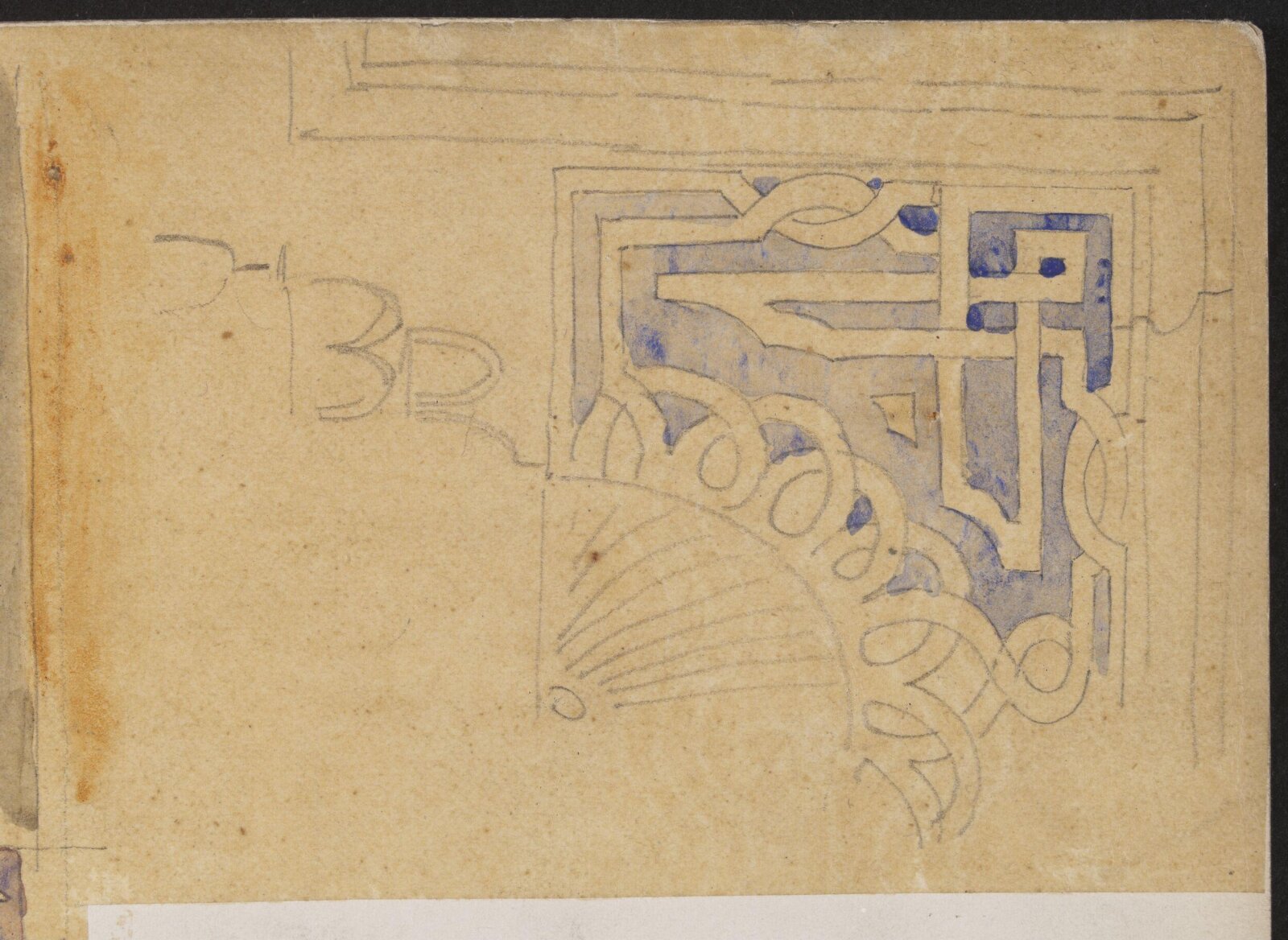 Drawing, Richard Phené Spiers, 19th century