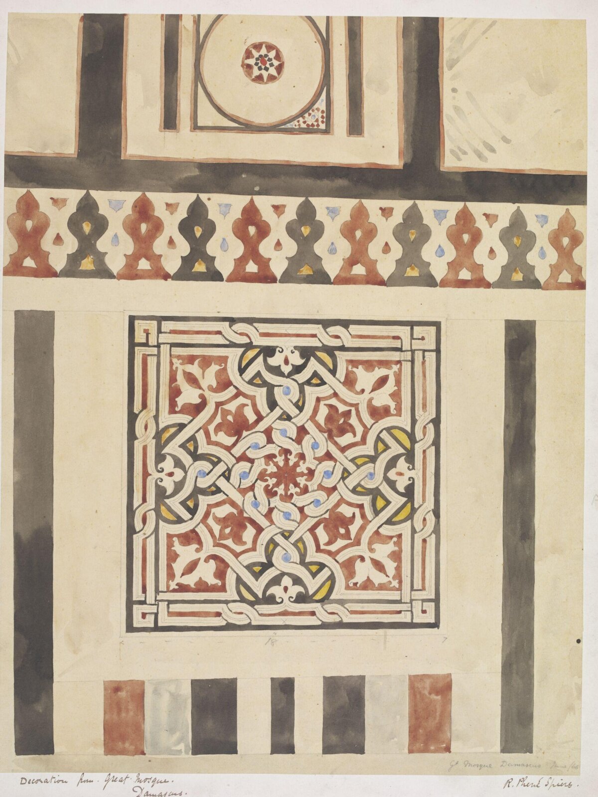 Drawing, Richard Phené Spiers, 19th century