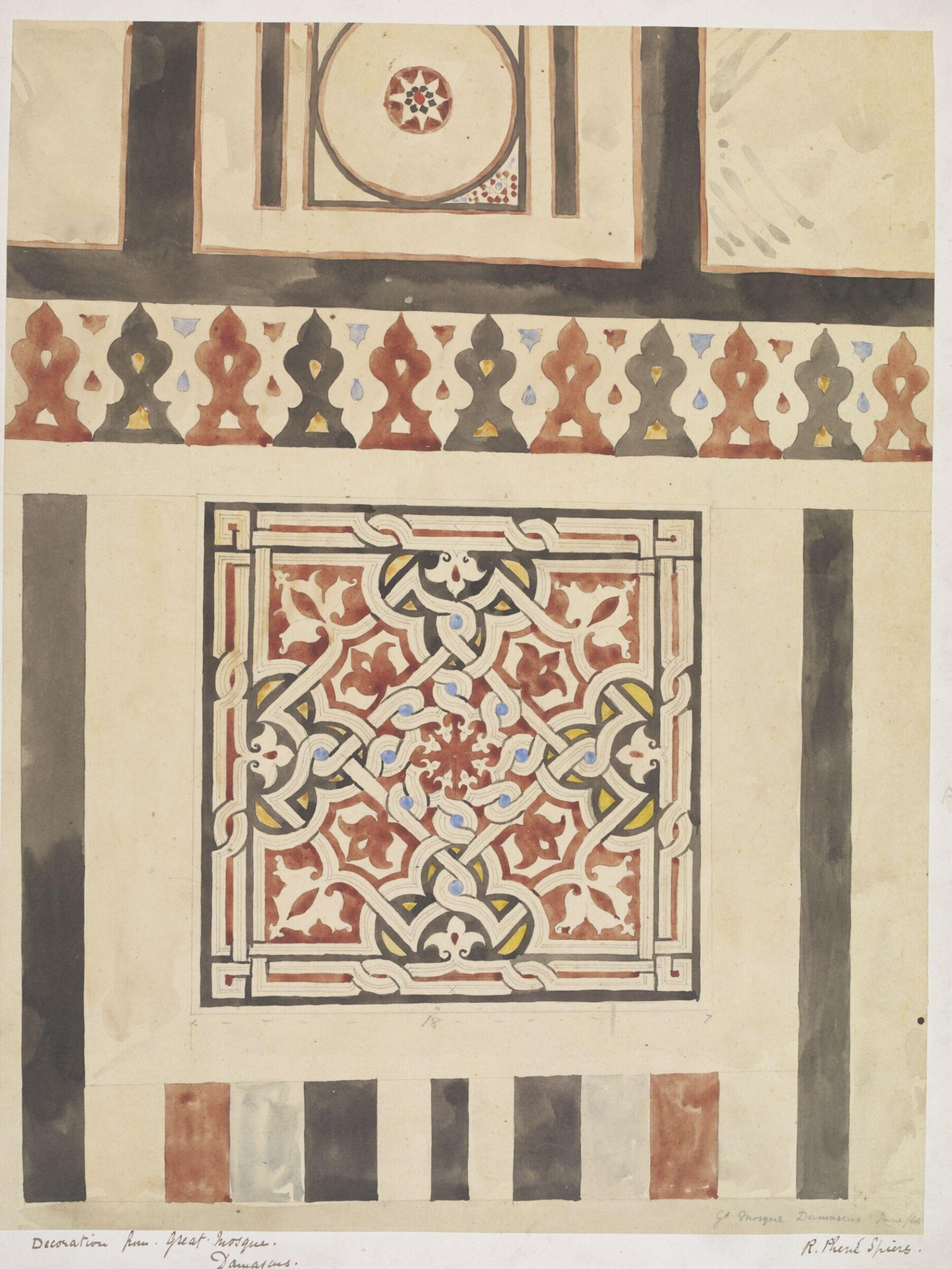 Drawing, Richard Phené Spiers, 19th century