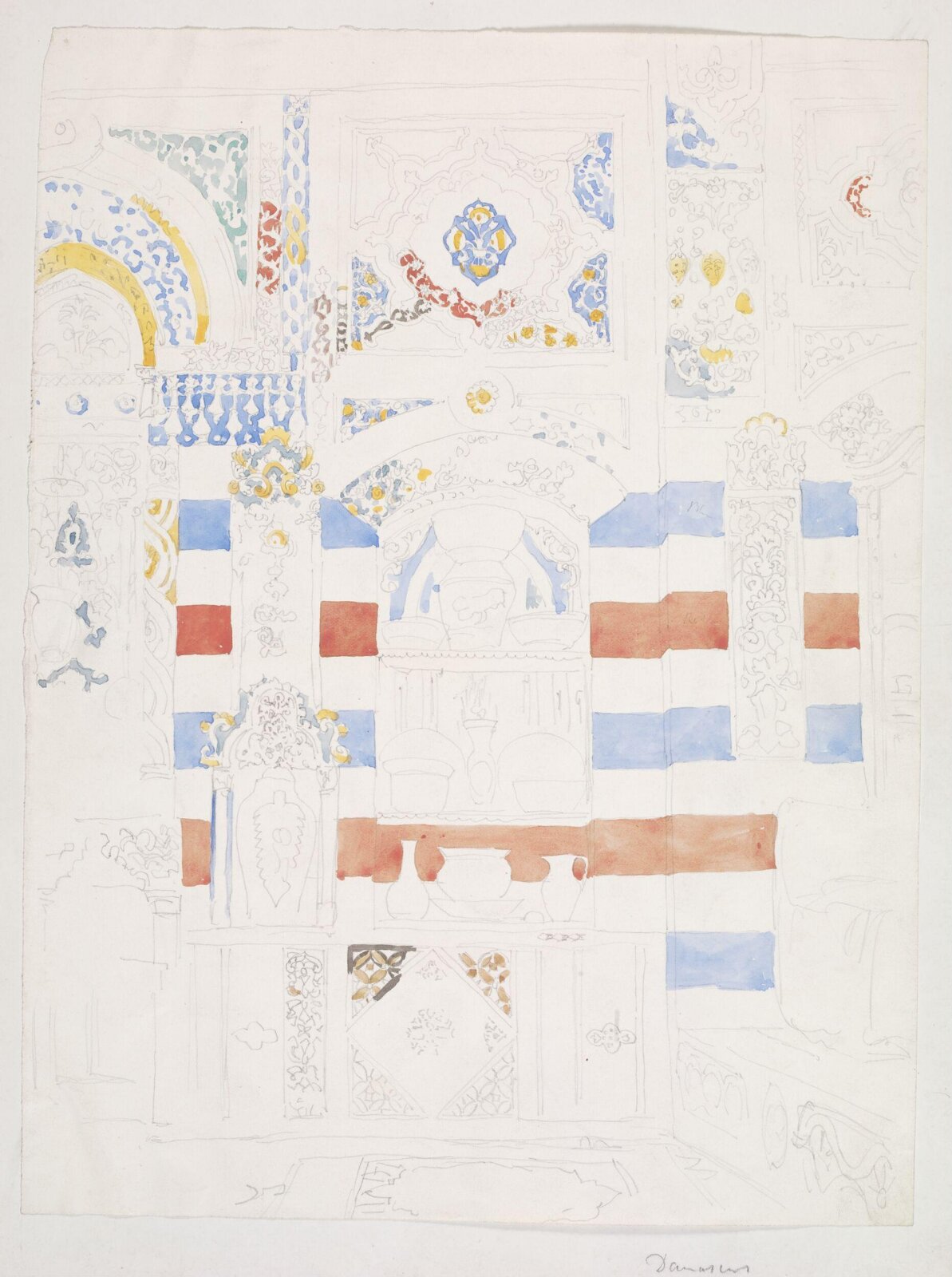 Drawing, Richard Phené Spiers, 19th century