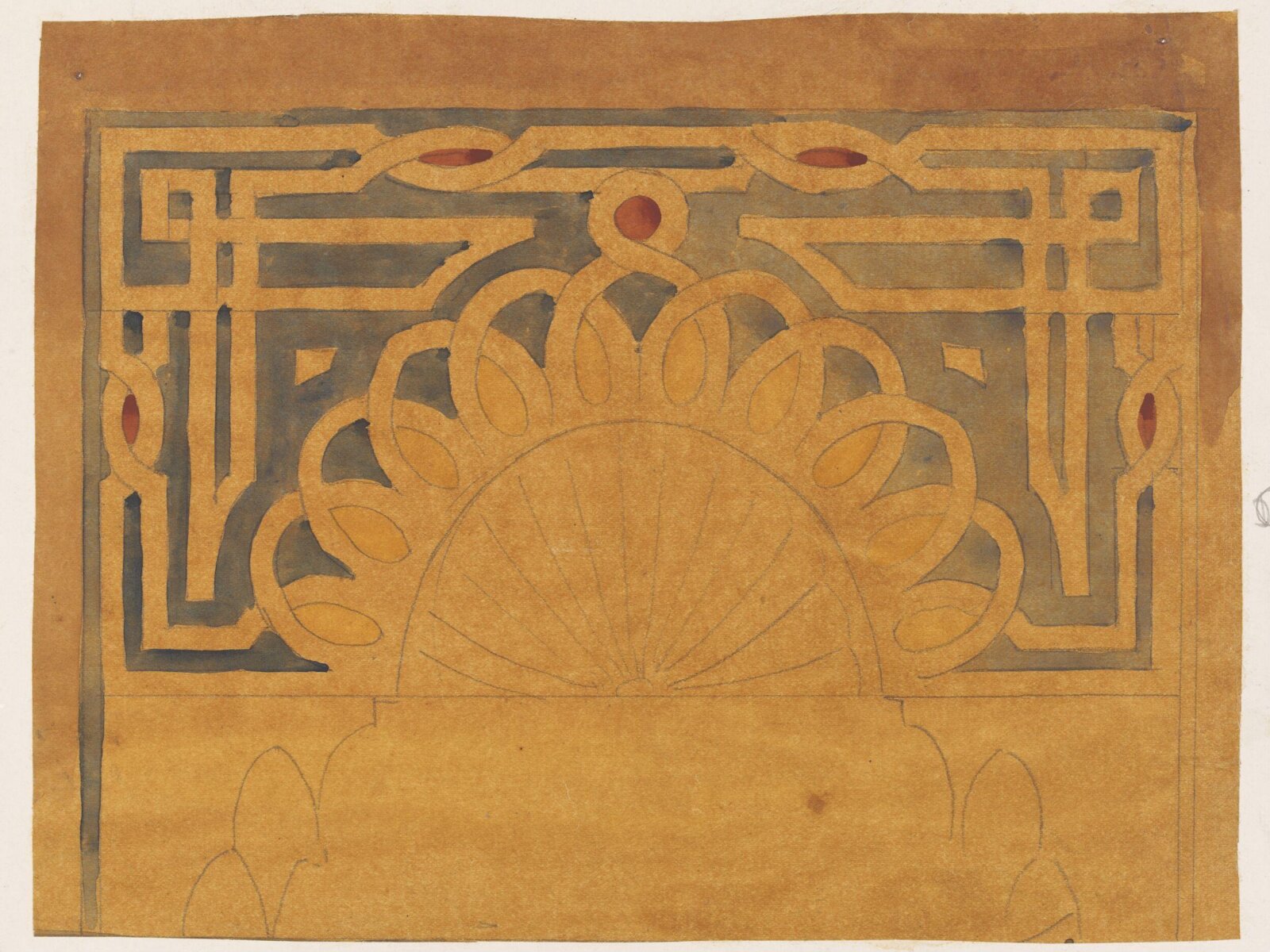 Drawing, Richard Phené Spiers, 19th century