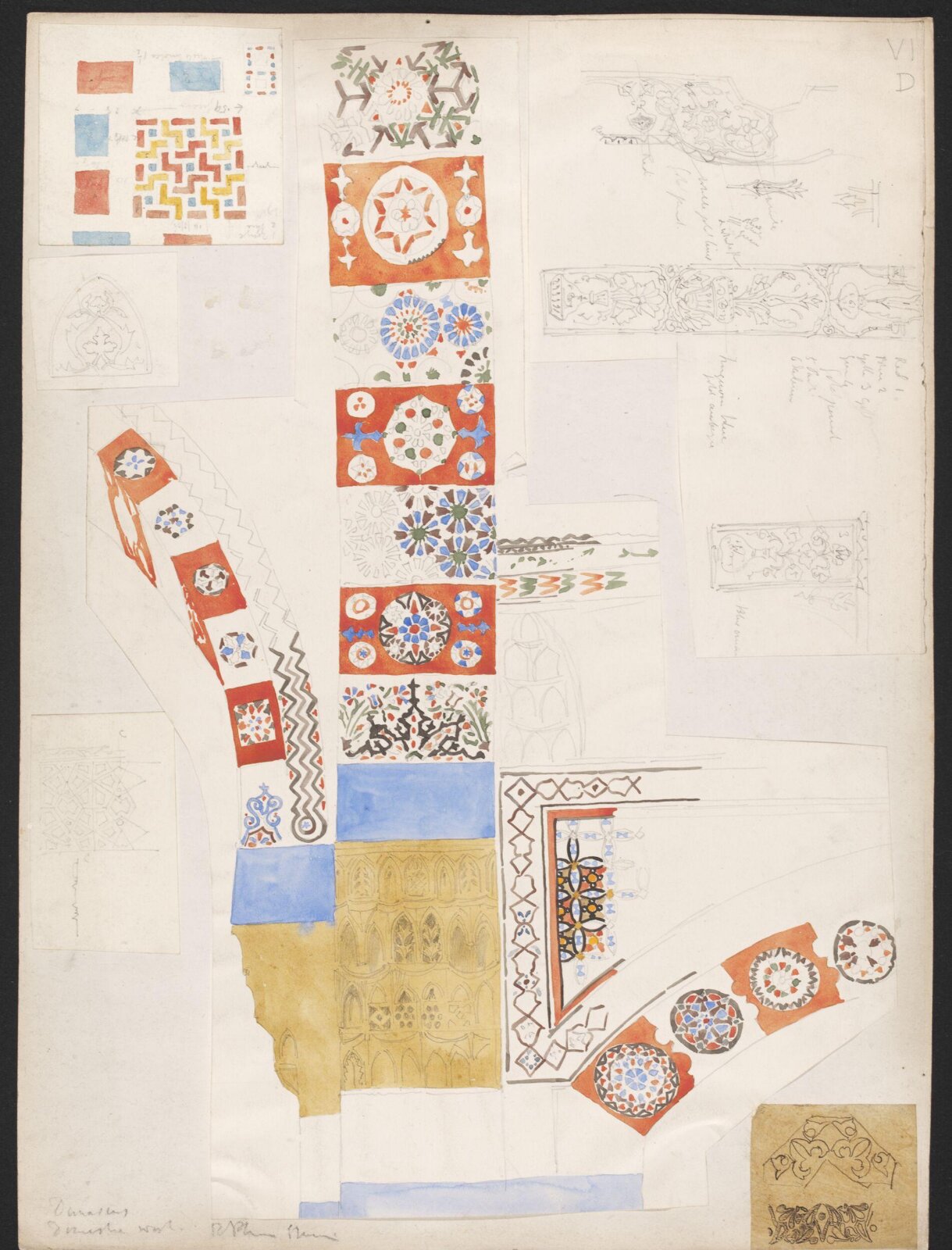 Drawing, Richard Phené Spiers, 19th century