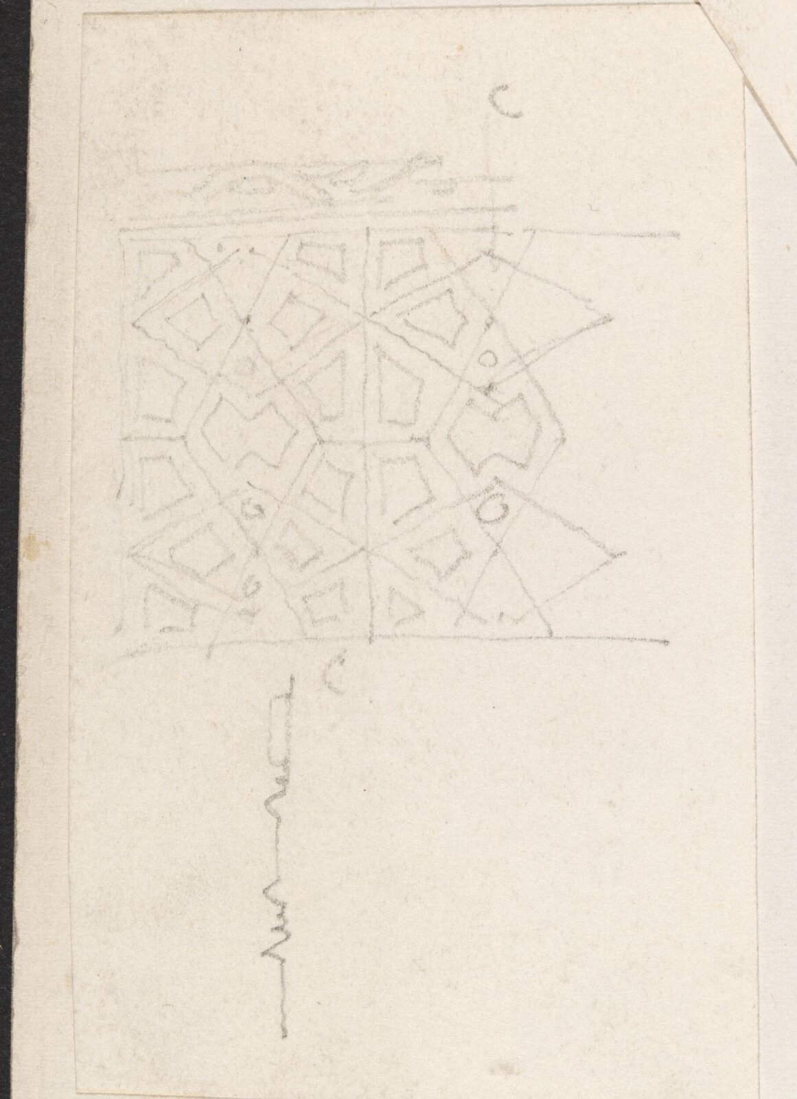 Drawing, Richard Phené Spiers, 19th century