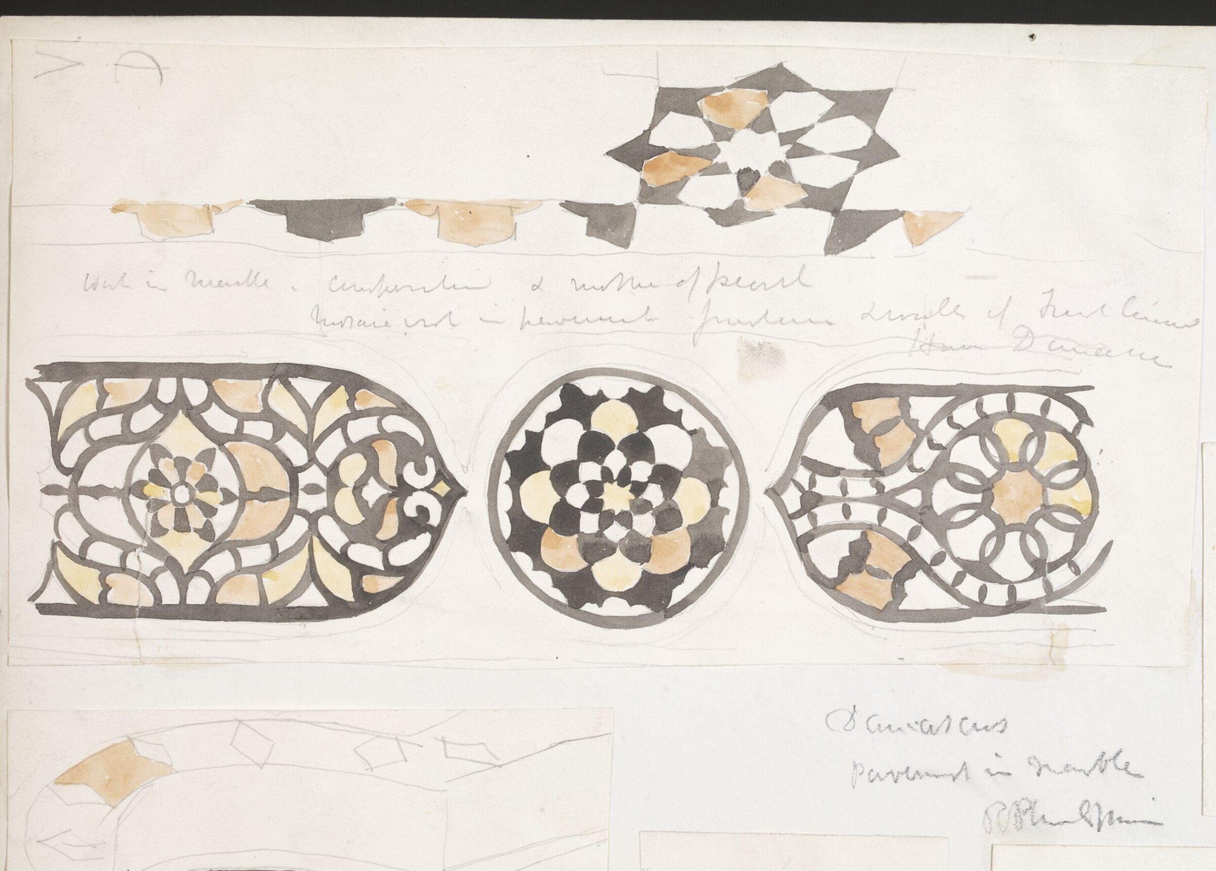 Drawing, Richard Phené Spiers, 19th century