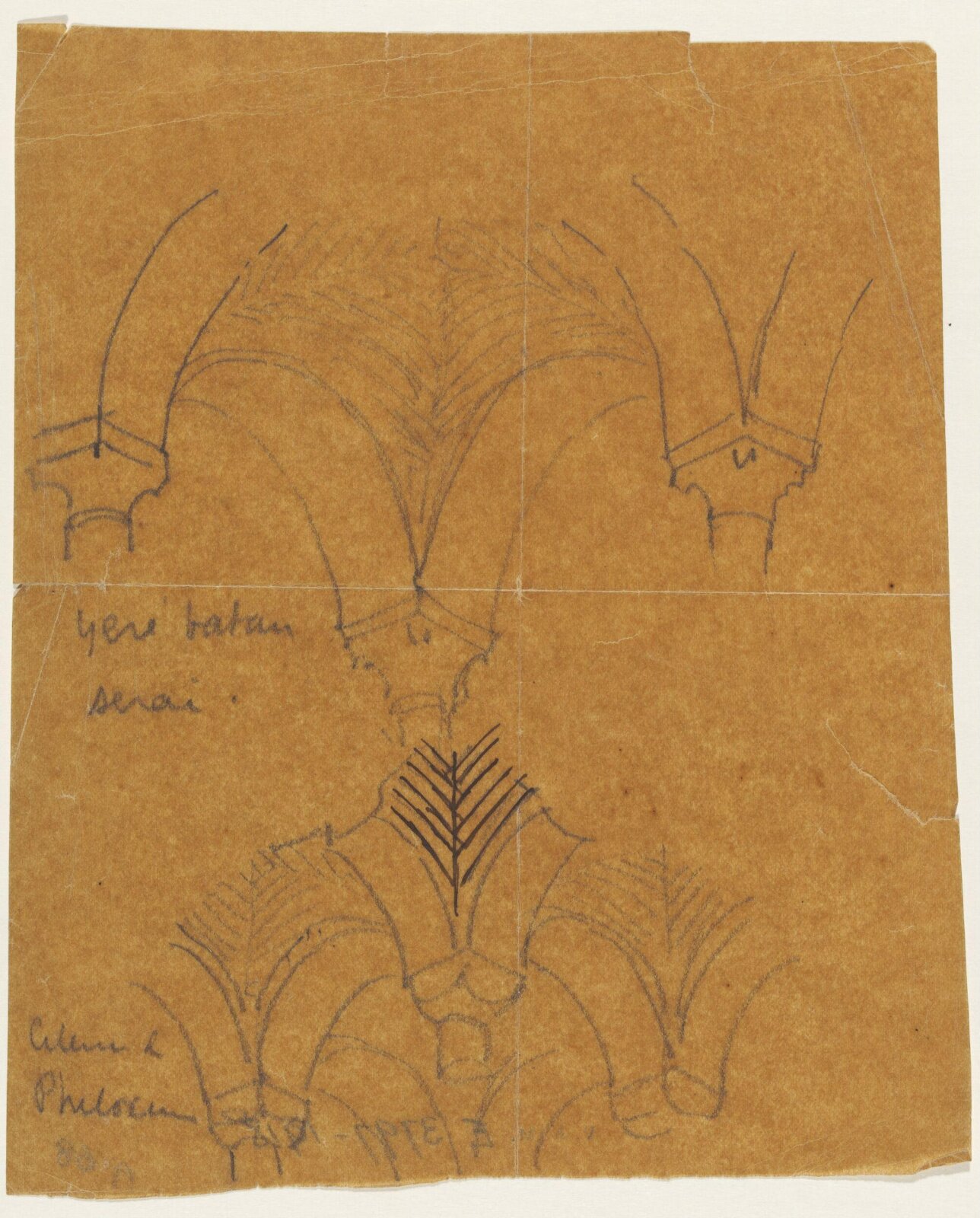 Drawing, Richard Phené Spiers, 19th century