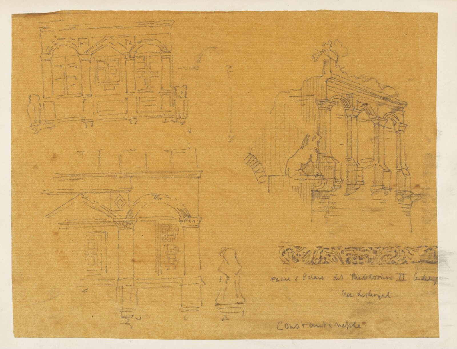 Drawing, Richard Phené Spiers, 19th century