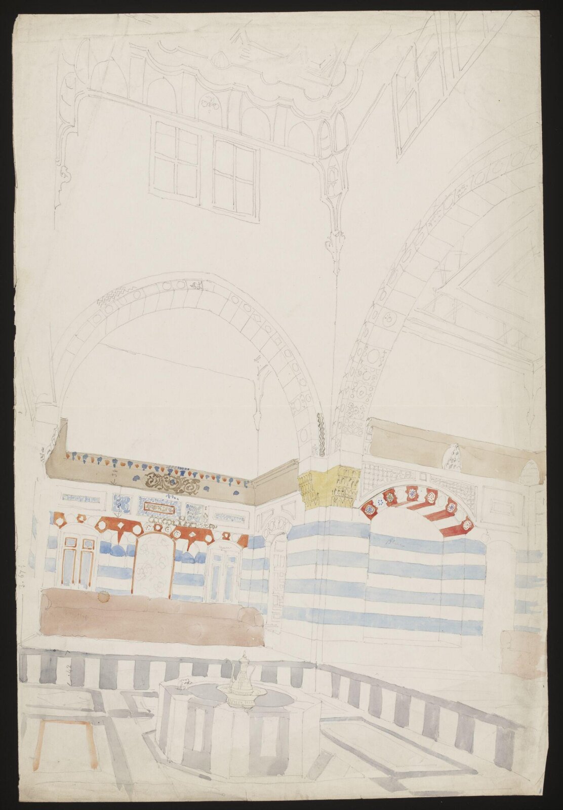 Drawing, Richard Phené Spiers, 19th century