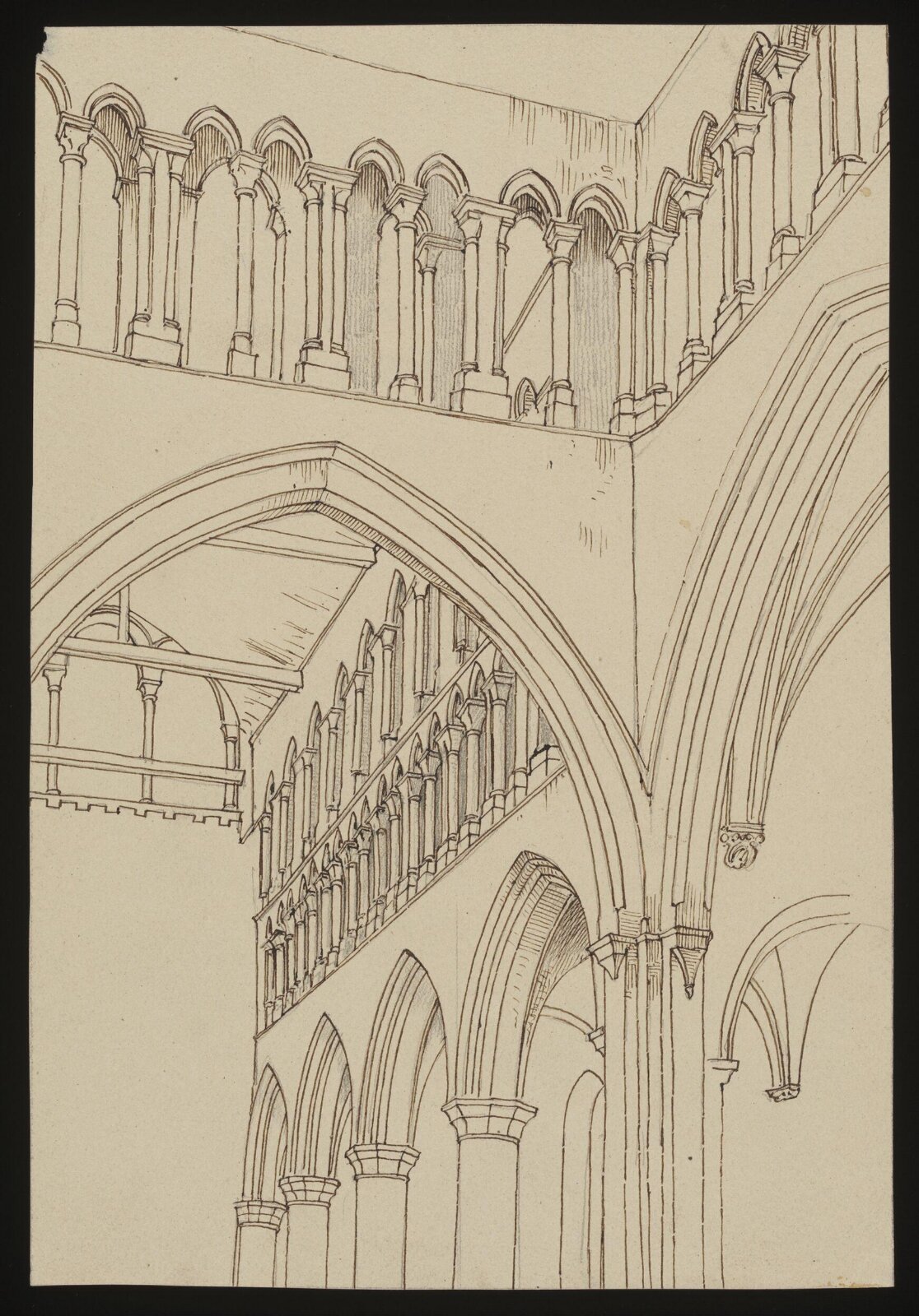 Drawing, Richard Phené Spiers, 19th century