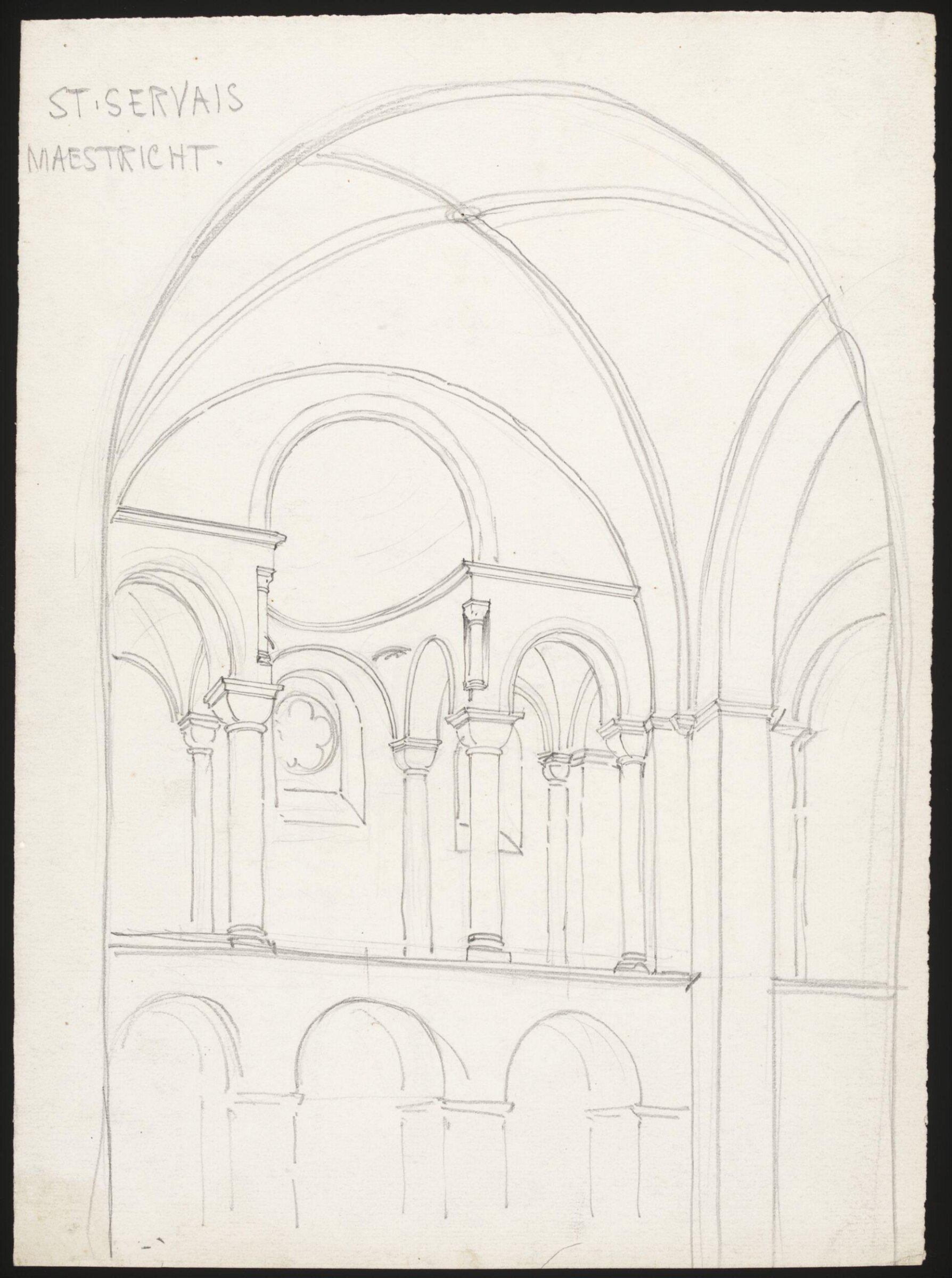 Drawing, Richard Phené Spiers, 19th century