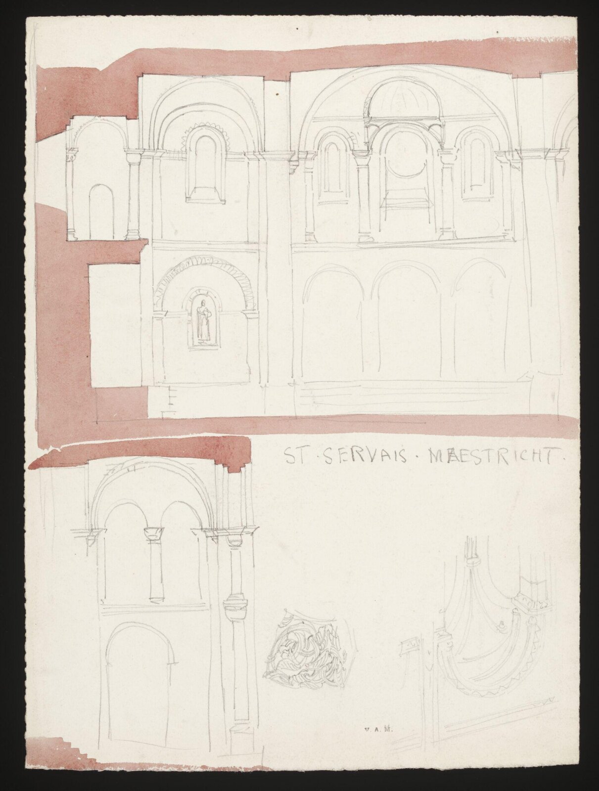 Drawing, Richard Phené Spiers, 19th century