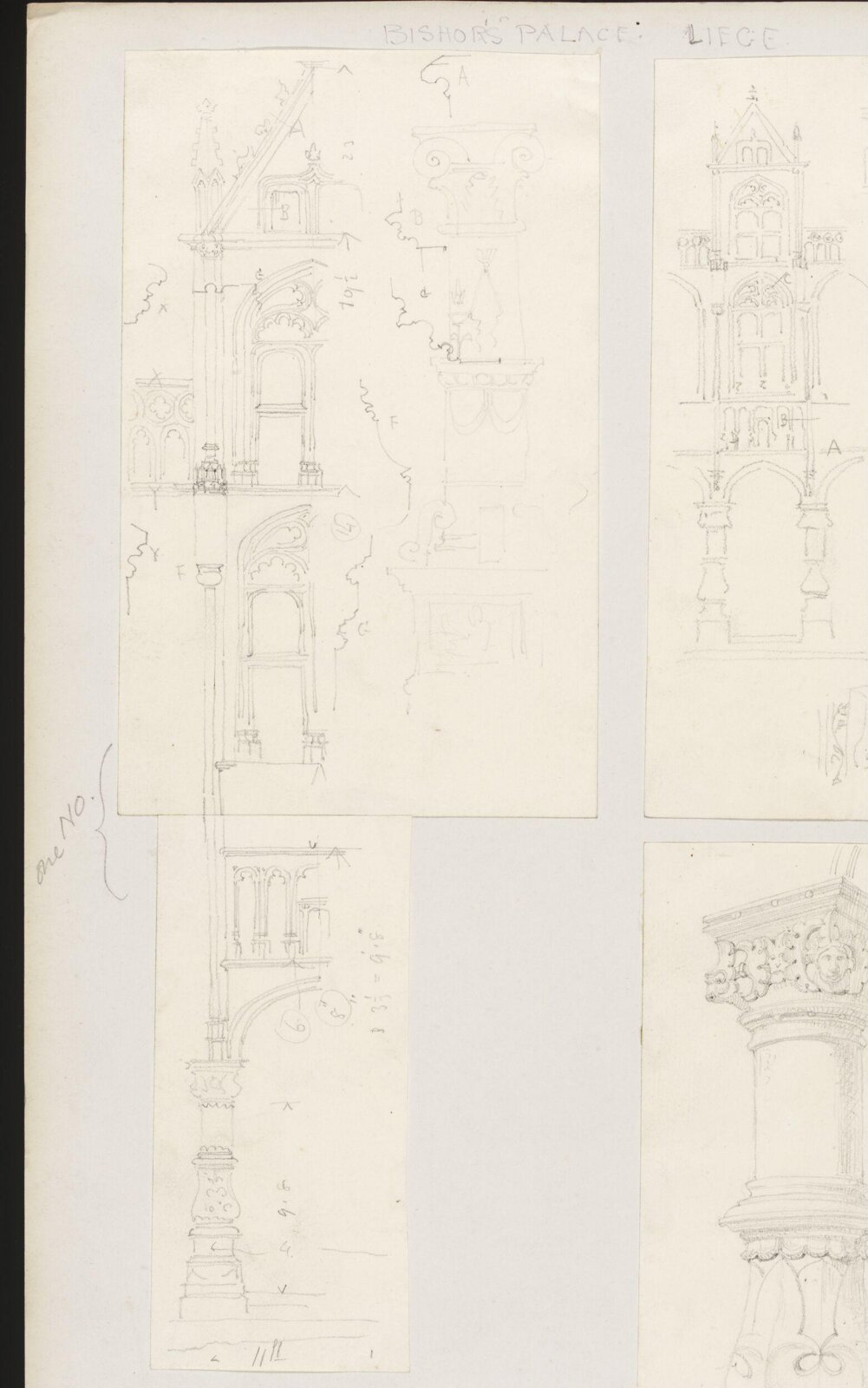 Drawing, Richard Phené Spiers, 19th century