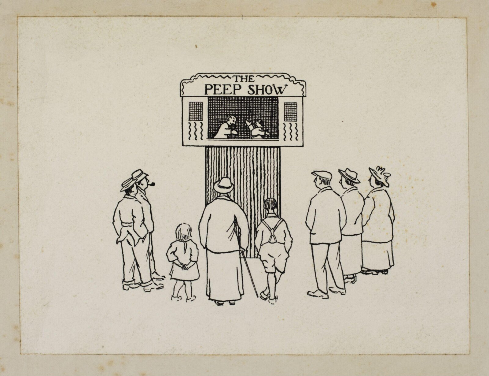 George Speaight Punch & Judy Collection, Walter Wilkinson, ca. 1927