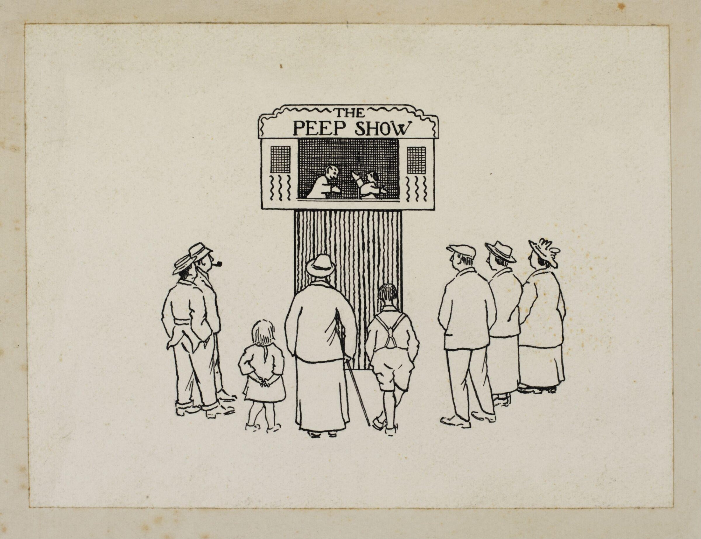George Speaight Punch & Judy Collection, Walter Wilkinson, ca. 1927