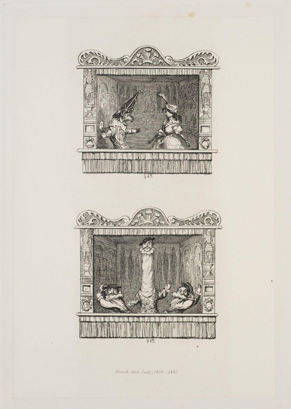 Cruikshank, George, George Speaight Punch & Judy Collection