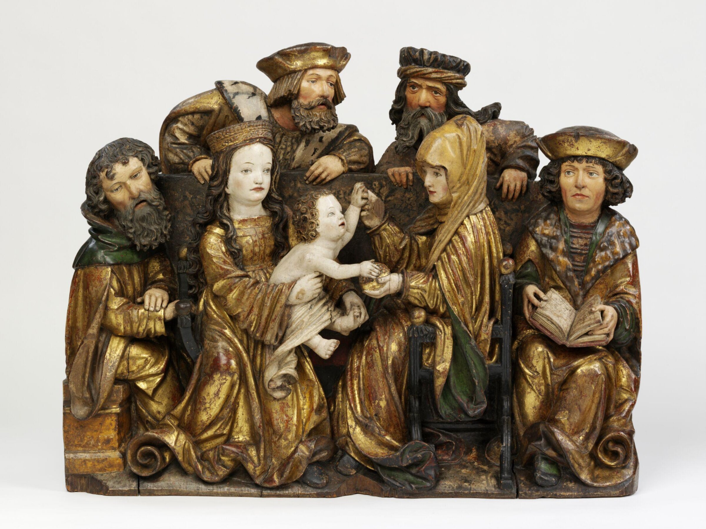 The Holy Family with St Anne, Joachim, Cleophas, and Salomas, ca. 1515-1520