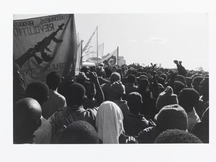Funeral of trade union leader Andries Raditsela, who died of 'unknown causes' shortly after release from detention in the hands of the Security Police, Tsakane, Brakpan top image