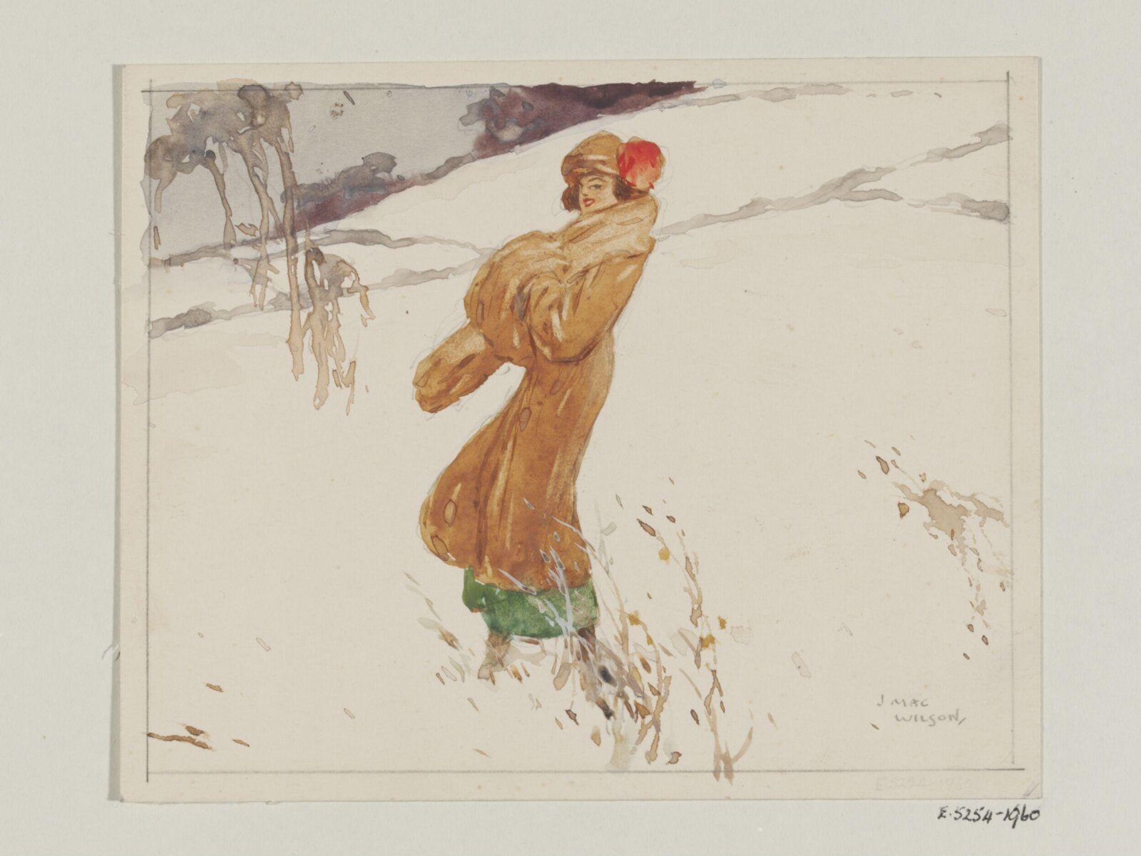 In the Snow, J. MacWilson, first quarter 20th century