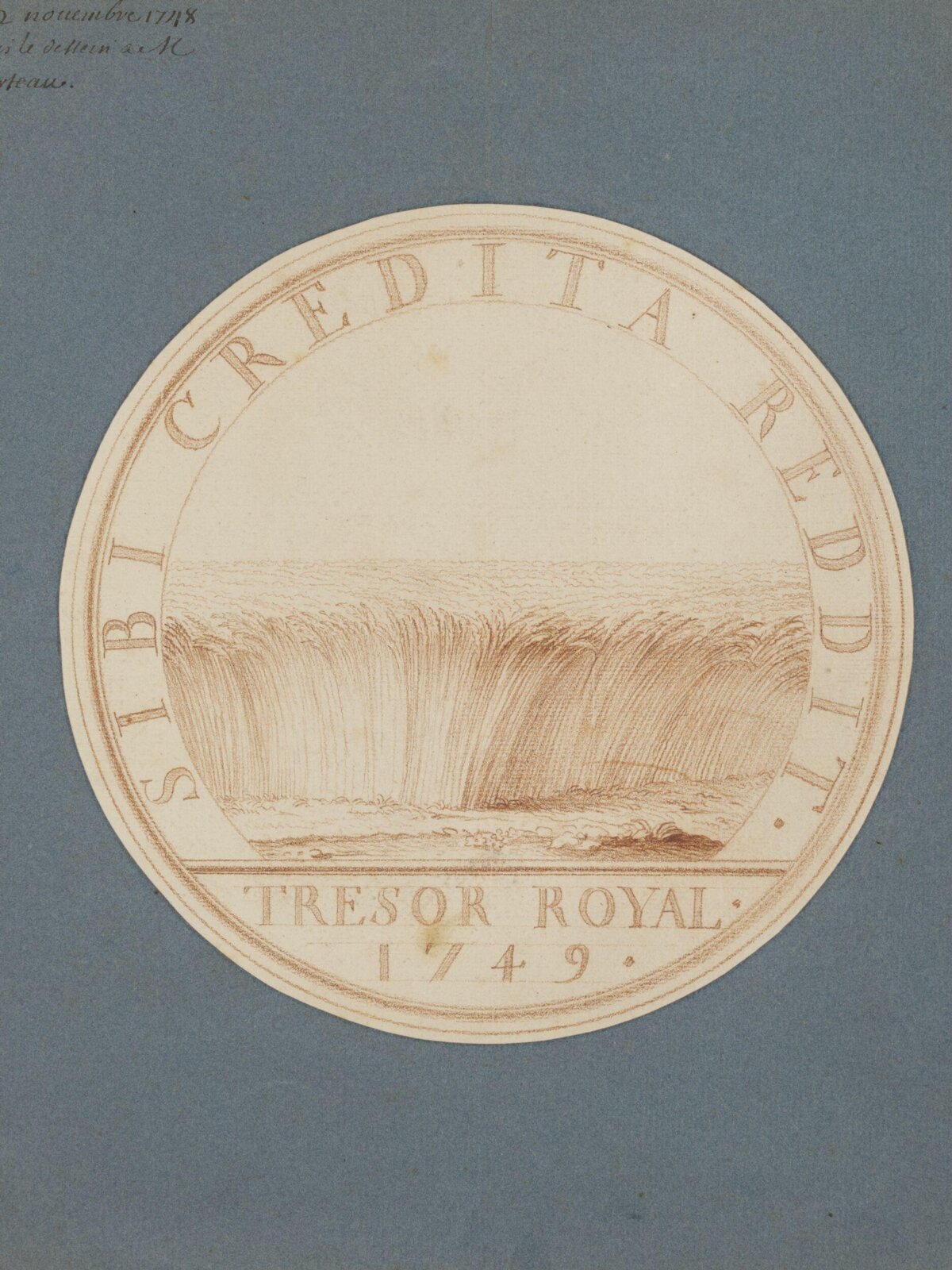 Drawing, Edme Bouchardon, 1748