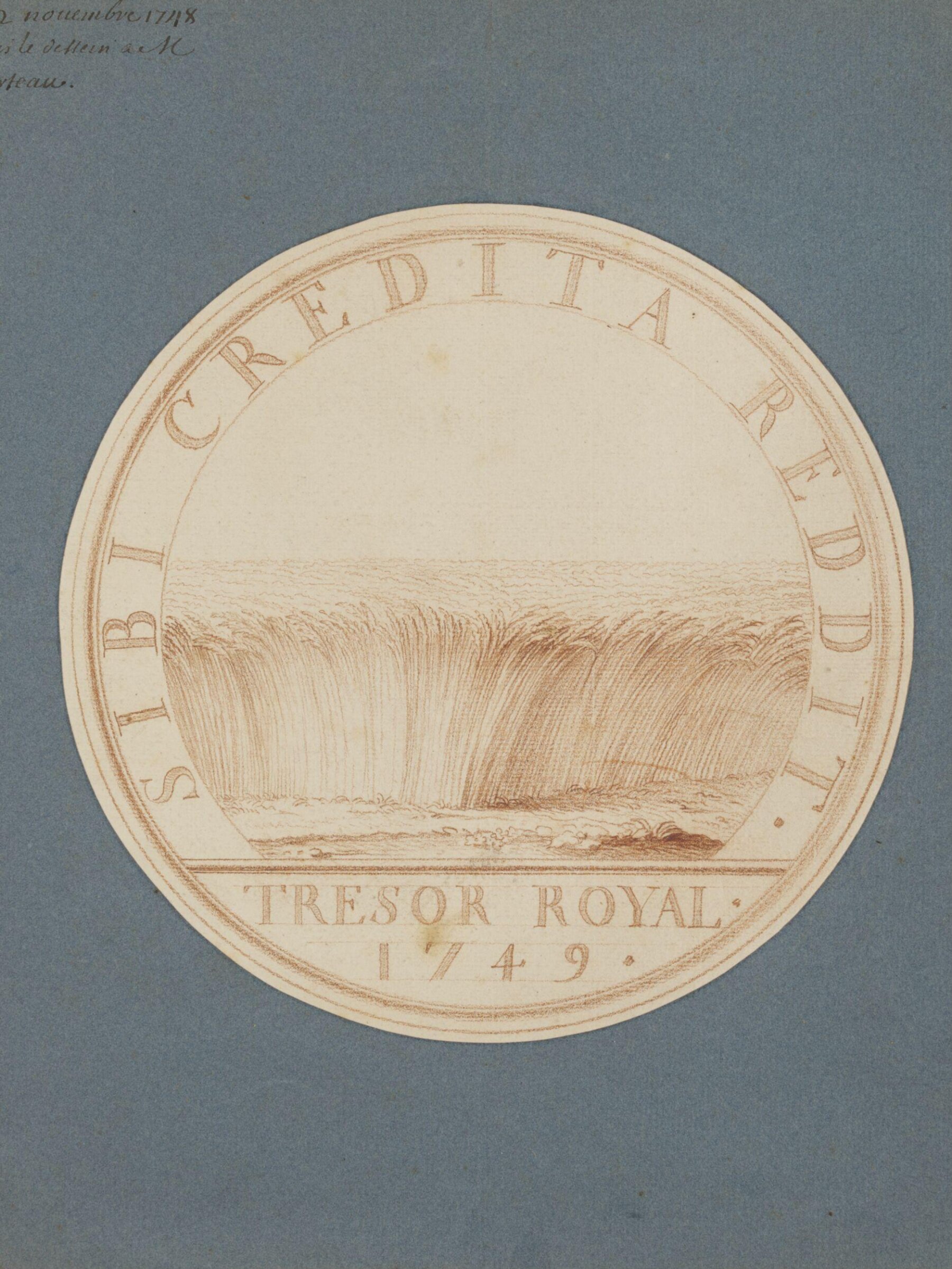 Drawing, Edme Bouchardon, 1748