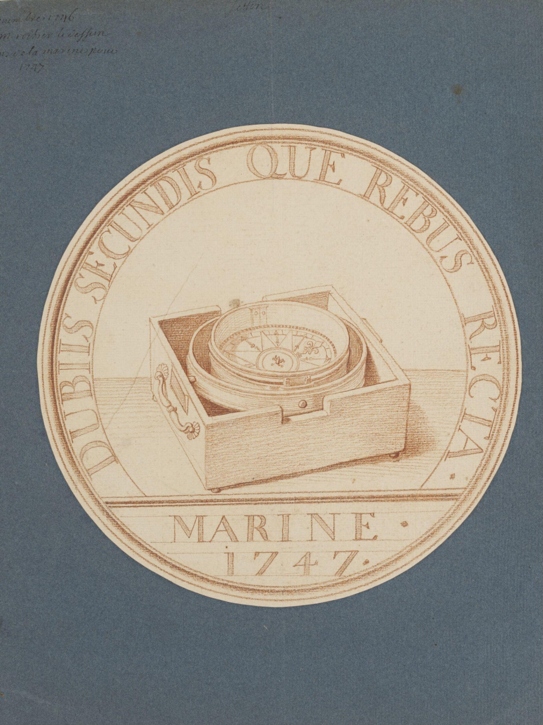 Drawing, Edme Bouchardon, 1746
