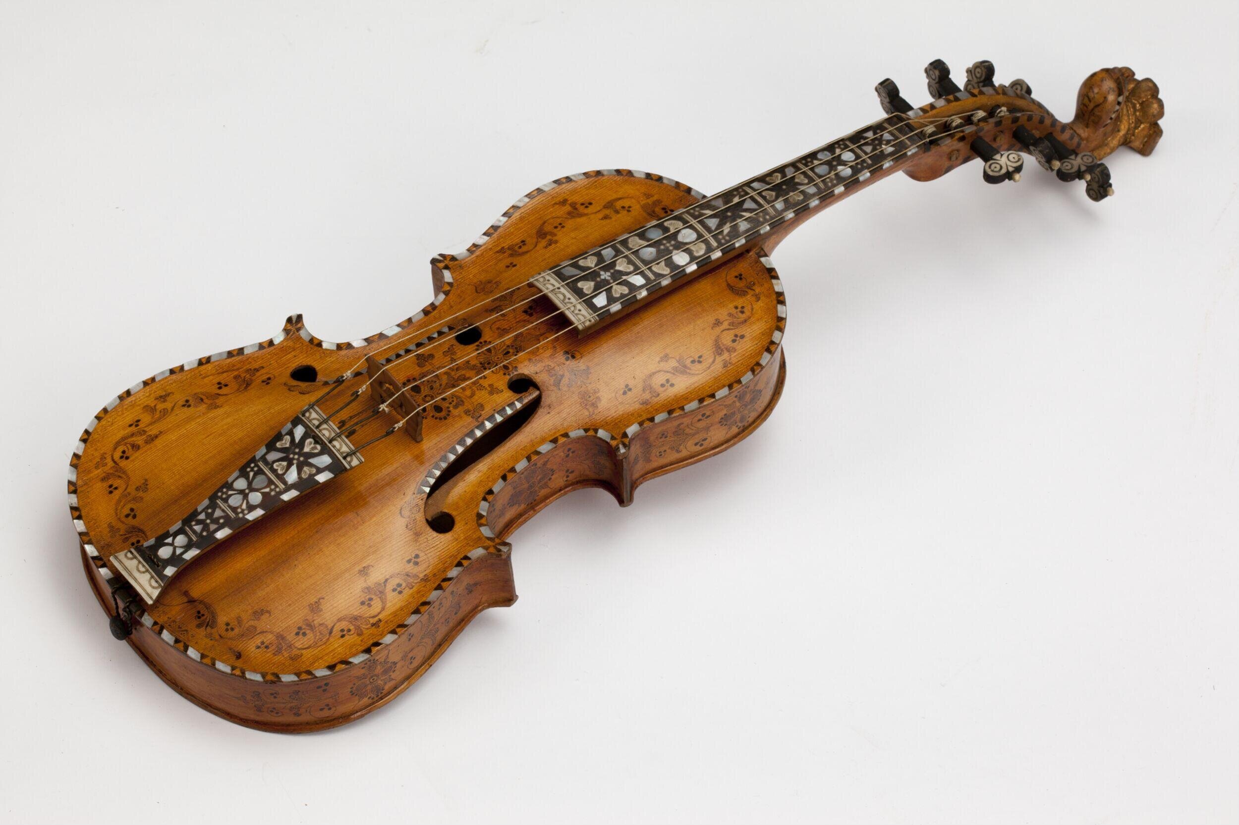 Hardanger fiddle by Helland, K. E.