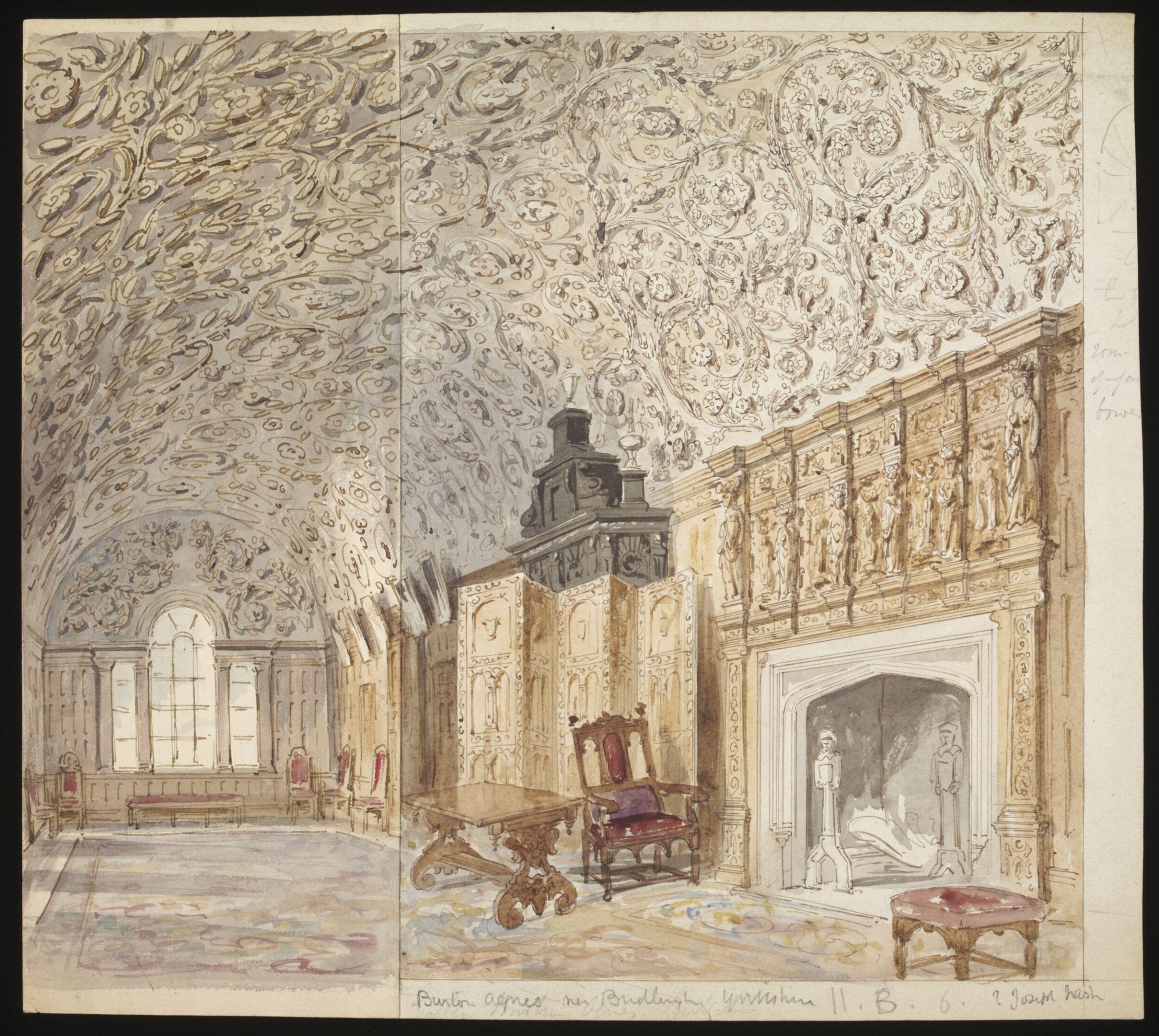 Drawing, Richard Phené Spiers, 19th century