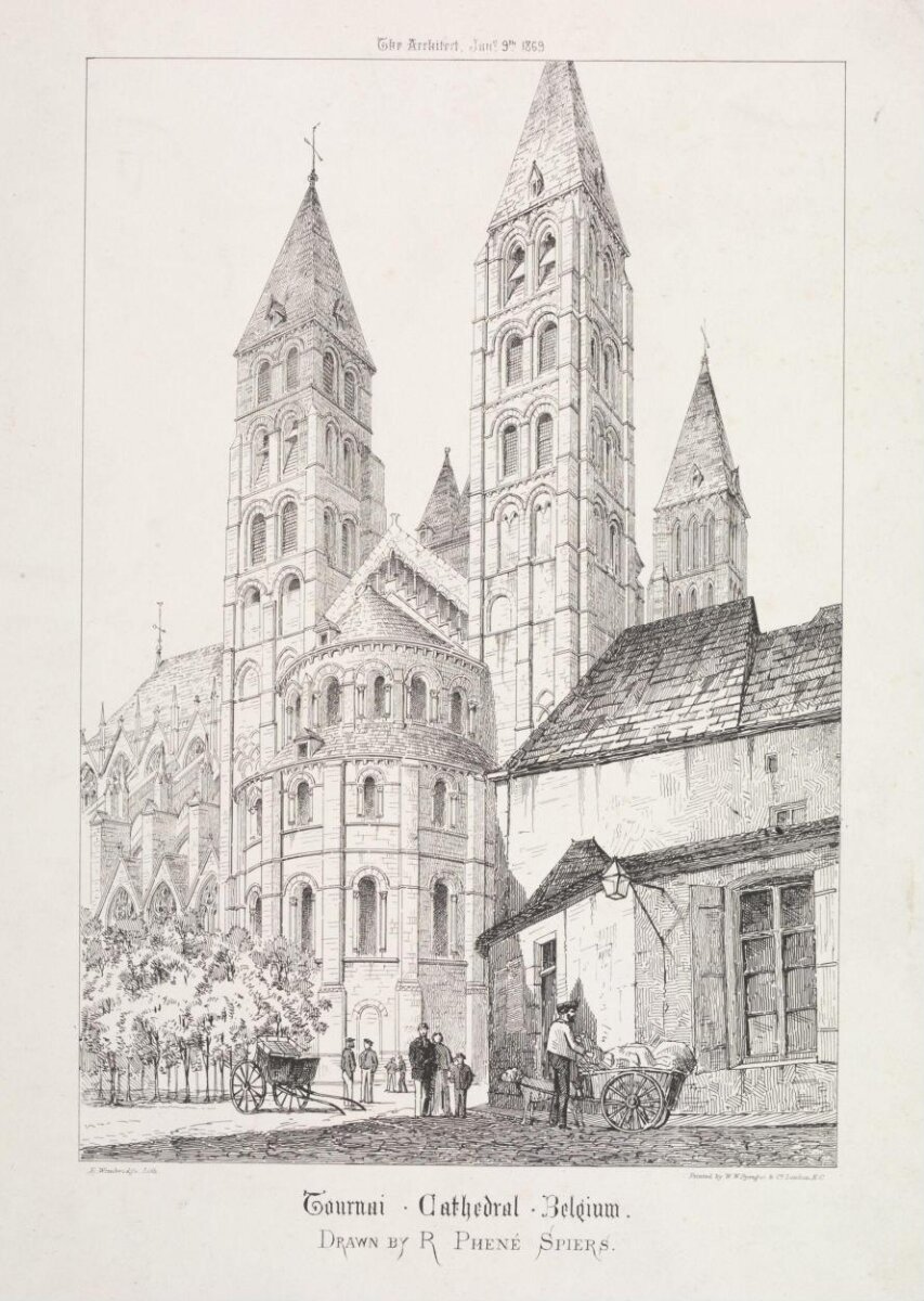 Lithograph, Spiers, Richard Phené · 19th century