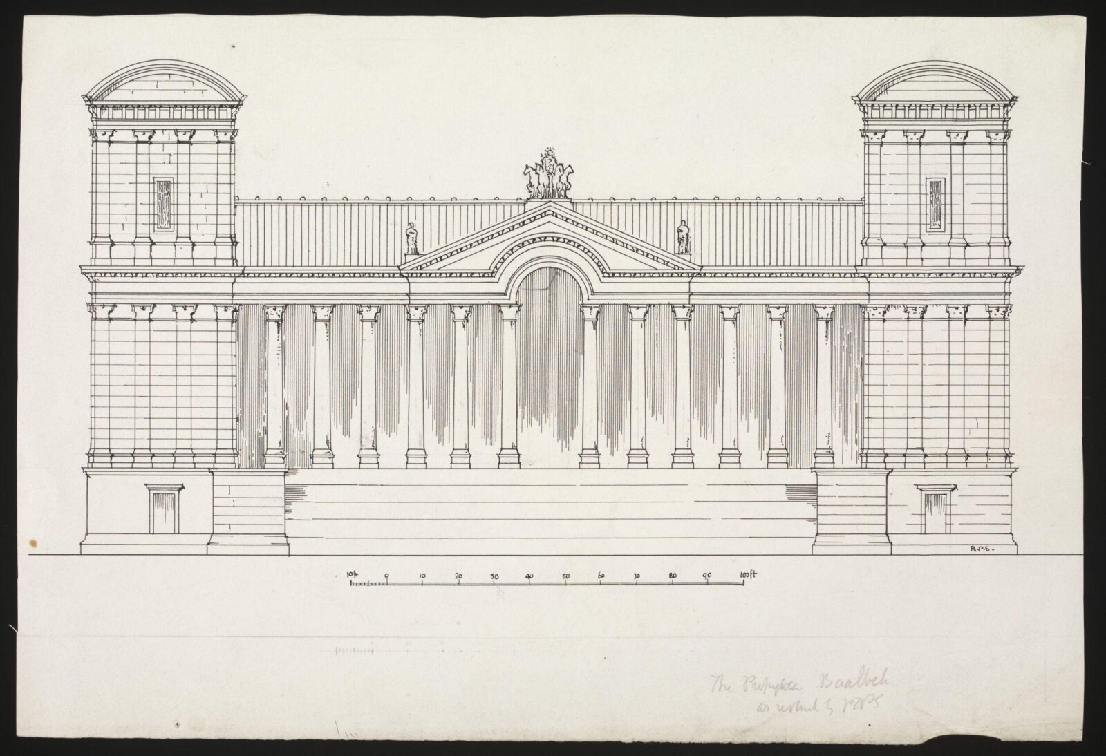 Drawing, Richard Phené Spiers, 19th century