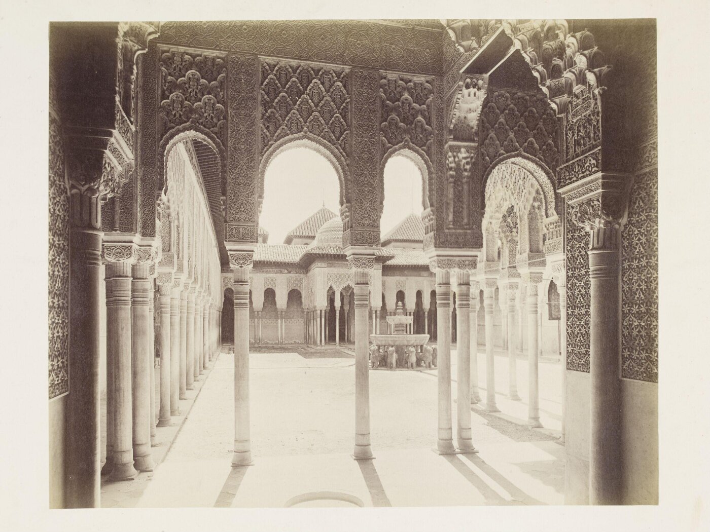 Unknown, View of the Court of the Lions from the Sala de los Escudos